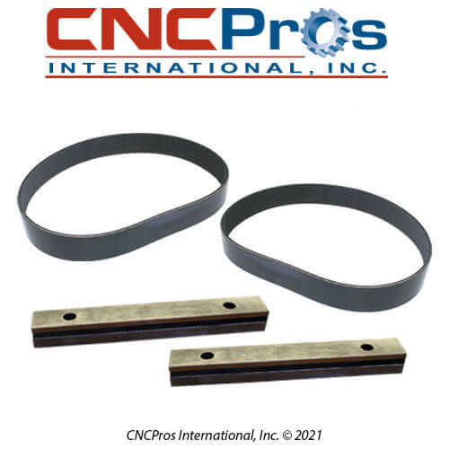 BEL-0040: (2) BELTS/2 MOTOR MOUNTS. POZI DRIVE KIT