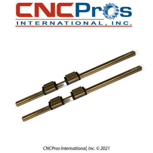 BRG-0173-SET: LINEAR RAILS AND TRUCKS. Y AND Z AXIS TRM