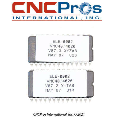 ELE-0002: EPROM KIT, XYZ-AB; U19/U26