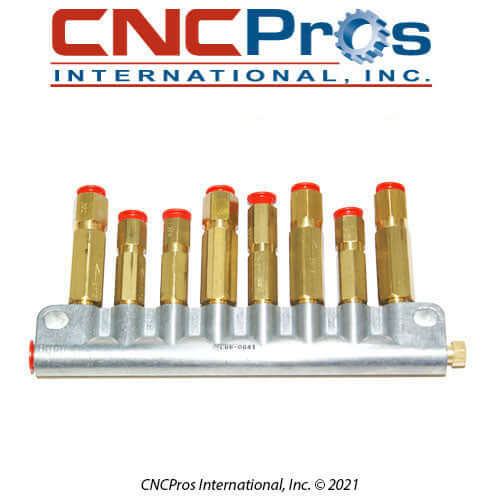 LUB-0041: MANIFOLD ASSY: 10-WAY PDI 6030