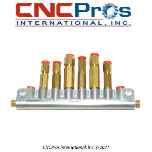 LUB-0043: MANIFOLD ASSY:10 WAY PDI