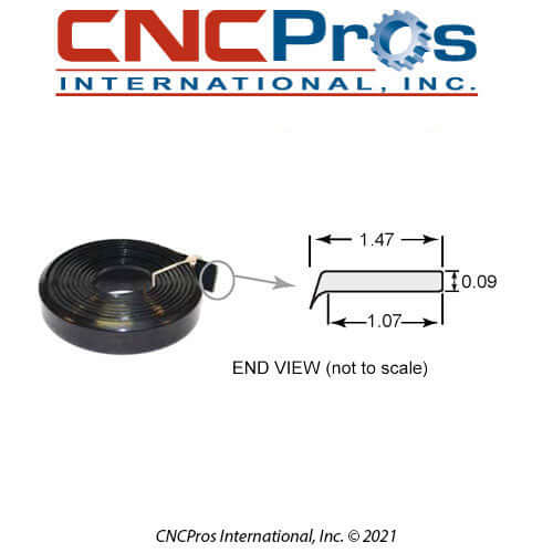 CVR-0304: WIPER:1/8X1/2 60" CVR-0088