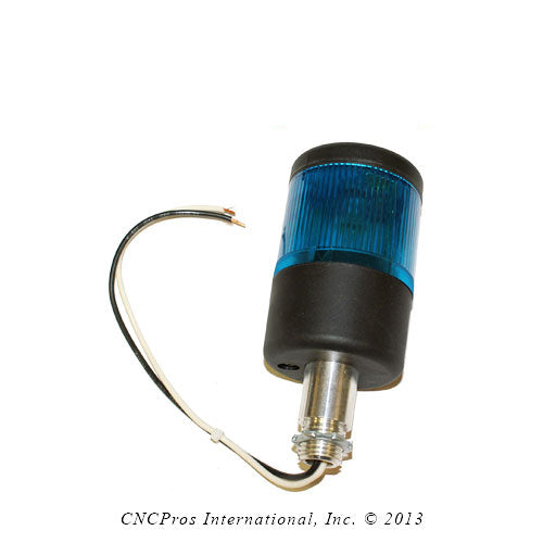 ELE-0121: 	LIGHT FIXTURE BLUE LIGHT