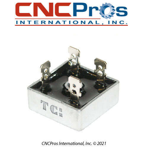 ELE-0486: BRIDGE RECTIFIER, 35 AMP/400V.