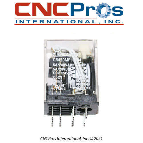 ELE-1110: RELAY; 4 POLE; 5A 24VDC MECH