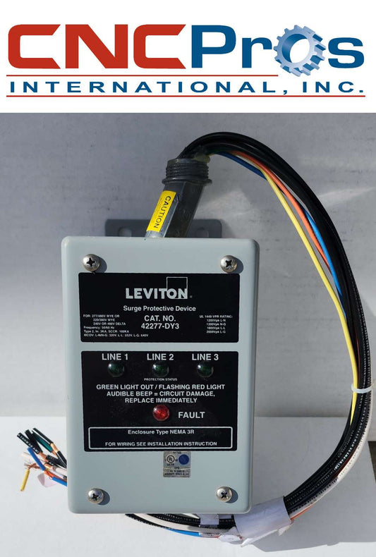 ELE-42277 SURGE SUPRESSOR CNC GRADE FOR 208-230-277 3-PHASE APPS