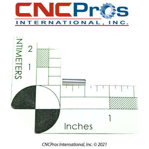 HDW-0328: ROLL PIN 1/8 X 1/2 PLAIN STEEL. ATC CLIPS