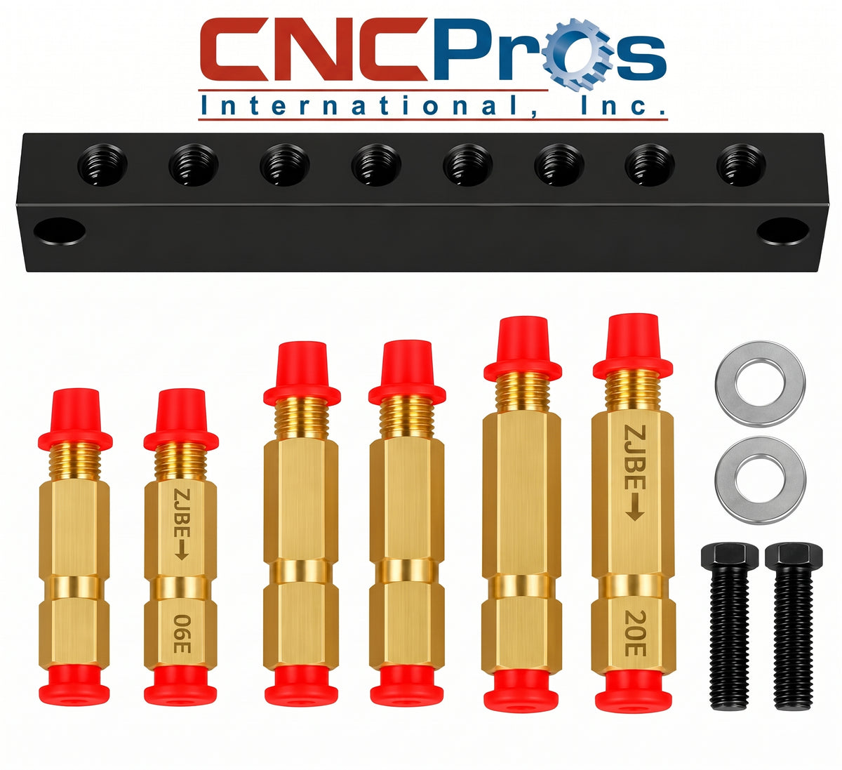 LUB-0042 MANIFOLD ASSY: 10-WAY PDI 4020