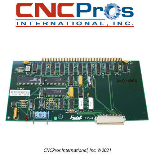 Fadal PC boards for various control features of the controls – CNCPros