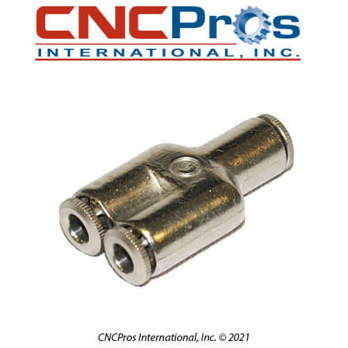 PLM-0201: FITTING 5/32 QD X 5/32 QD "Y"