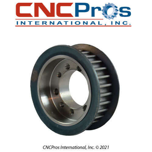 PUL-0032: PULLEY, MOTOR (HEAD) DUAL VH65. NO BUSHING (2)