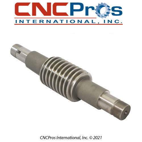 ROT-0037: SHAFT, WORM GEAR; VH65/TR65